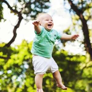 Glad bebis